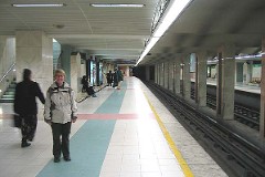 Lisbon Rossio Metro